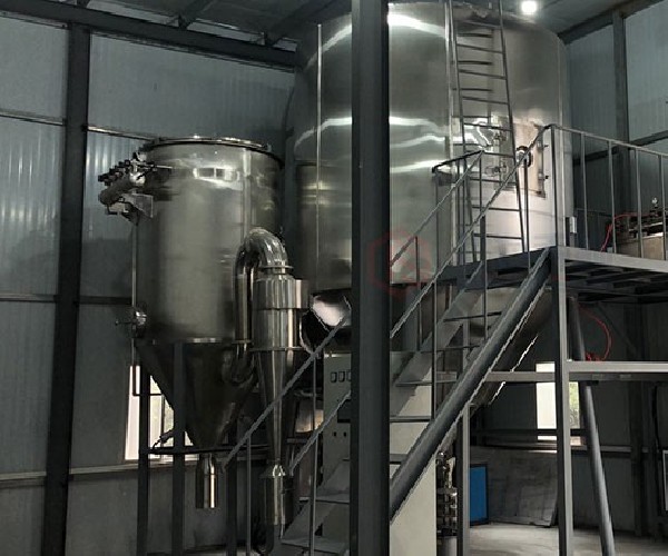 大型噴霧造粒干燥機客戶案例現場照